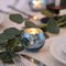 24 Pcs Blue Votive Candle Holders Bulk- Blue Mercury Glass Votives Tealight Candle Holders for Fall Table Centerpieces, Blue Glass Decor for Wedding, Baby/Bridal Shower, Hanukkah Decorations